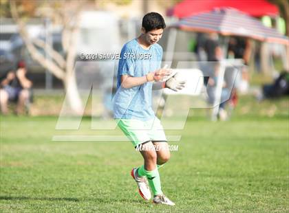 Thumbnail 1 in Delhi vs. Central Catholic (Hughson Tournament) photogallery.