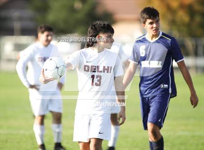 Thumbnail 2 in Delhi vs. Central Catholic (Hughson Tournament) photogallery.
