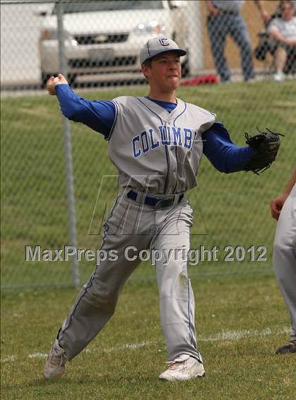 Thumbnail 2 in Marquette Catholic @ Columbia JV photogallery.
