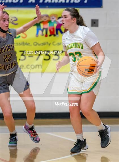Thumbnail 2 in Richmond vs. Corinth Holders (Cumberland County Holiday Classic) photogallery.