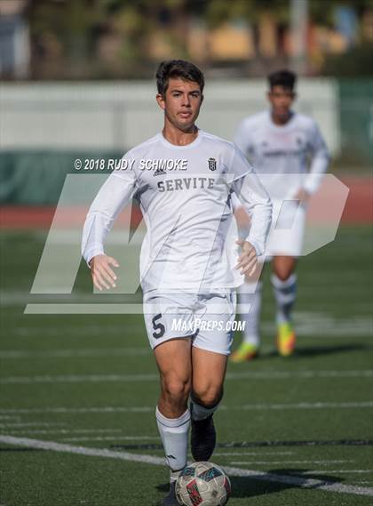 Thumbnail 3 in Servite vs. San Pasqual (SoCal Classic) photogallery.