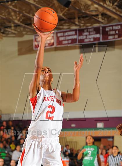 Thumbnail 3 in St. Mary's vs. Mater Dei (Nike Tournament of Champions) photogallery.