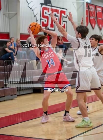 Thumbnail 1 in Mountain View vs Cimarron-Memorial (Torrey Pines Holiday Classic Tip-Off)  photogallery.