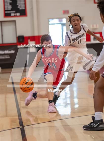 Thumbnail 3 in Mountain View vs Cimarron-Memorial (Torrey Pines Holiday Classic Tip-Off)  photogallery.