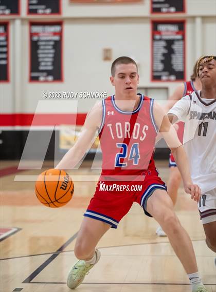 Thumbnail 2 in Mountain View vs Cimarron-Memorial (Torrey Pines Holiday Classic Tip-Off)  photogallery.