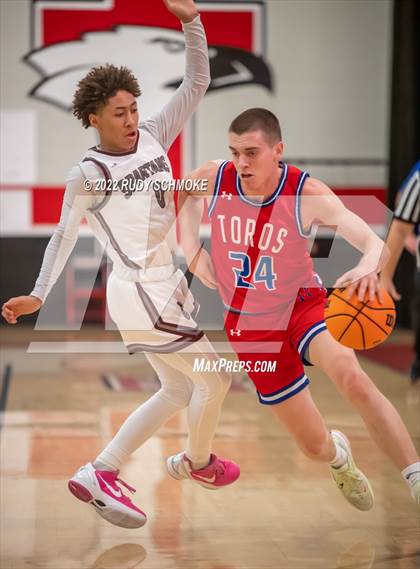 Thumbnail 1 in Mountain View vs Cimarron-Memorial (Torrey Pines Holiday Classic Tip-Off)  photogallery.