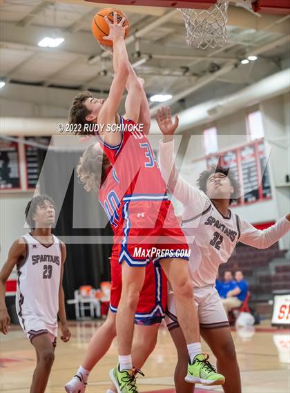 Thumbnail 2 in Mountain View vs Cimarron-Memorial (Torrey Pines Holiday Classic Tip-Off)  photogallery.