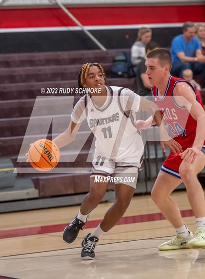 Thumbnail 3 in Mountain View vs Cimarron-Memorial (Torrey Pines Holiday Classic Tip-Off)  photogallery.