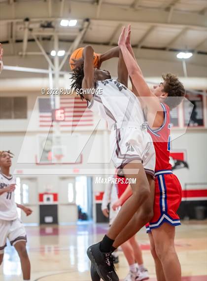 Thumbnail 2 in Mountain View vs Cimarron-Memorial (Torrey Pines Holiday Classic Tip-Off)  photogallery.