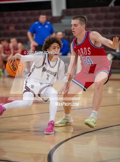 Thumbnail 3 in Mountain View vs Cimarron-Memorial (Torrey Pines Holiday Classic Tip-Off)  photogallery.