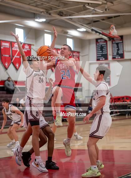 Thumbnail 2 in Mountain View vs Cimarron-Memorial (Torrey Pines Holiday Classic Tip-Off)  photogallery.
