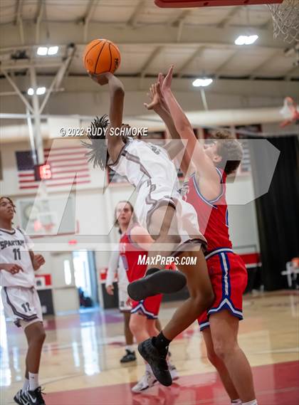 Thumbnail 1 in Mountain View vs Cimarron-Memorial (Torrey Pines Holiday Classic Tip-Off)  photogallery.