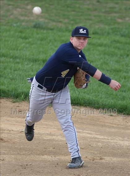 Thumbnail 2 in Lloyd Memorial vs. Newport Central Catholic photogallery.