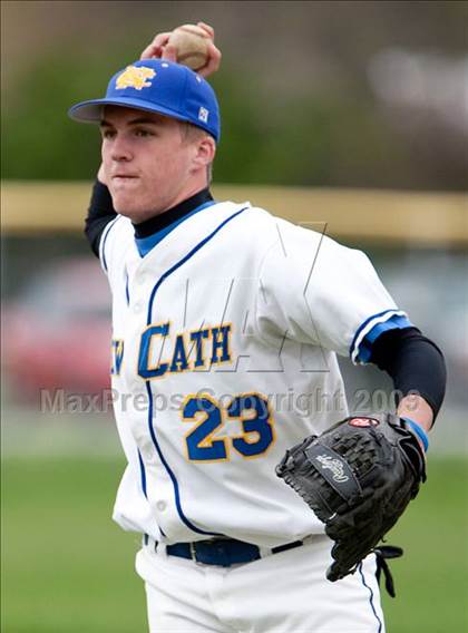 Thumbnail 2 in Lloyd Memorial vs. Newport Central Catholic photogallery.