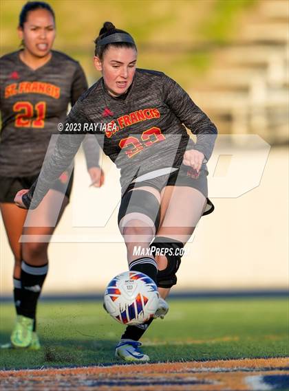Thumbnail 3 in St. Francis vs. Del Oro (CIF SJS D2 Final) photogallery.