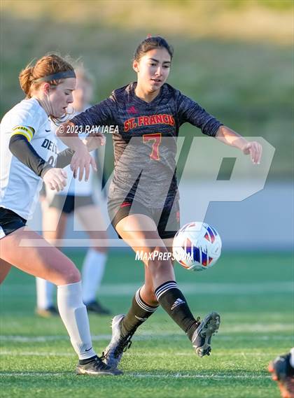 Thumbnail 2 in St. Francis vs. Del Oro (CIF SJS D2 Final) photogallery.