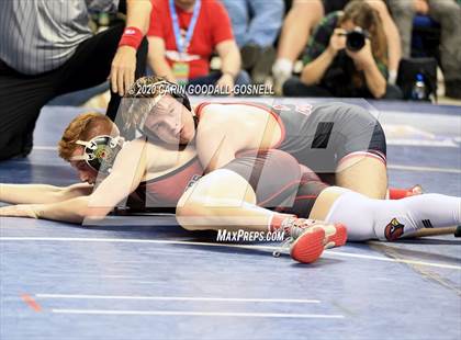Thumbnail 1 in NCHSAA Wrestling Championship (Finals 160 lb) photogallery.