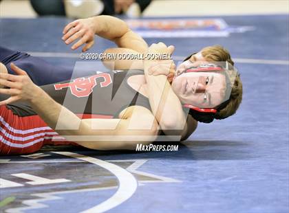 Thumbnail 1 in NCHSAA Wrestling Championship (Finals 160 lb) photogallery.