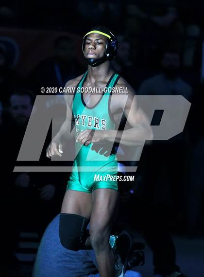 Thumbnail 1 in NCHSAA Wrestling Championship (Finals 160 lb) photogallery.