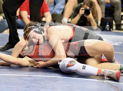 Thumbnail 2 in NCHSAA Wrestling Championship (Finals 160 lb) photogallery.