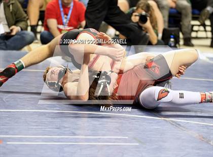 Thumbnail 3 in NCHSAA Wrestling Championship (Finals 160 lb) photogallery.
