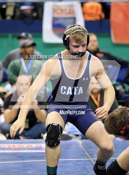 Thumbnail 2 in NCHSAA Wrestling Championship (Finals 160 lb) photogallery.