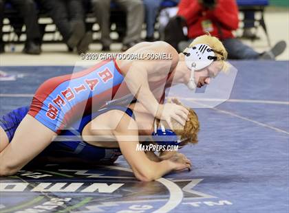 Thumbnail 2 in NCHSAA Wrestling Championship (Finals 160 lb) photogallery.
