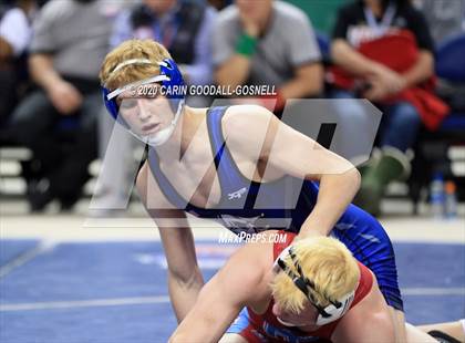 Thumbnail 1 in NCHSAA Wrestling Championship (Finals 160 lb) photogallery.