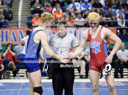 Thumbnail 2 in NCHSAA Wrestling Championship (Finals 160 lb) photogallery.