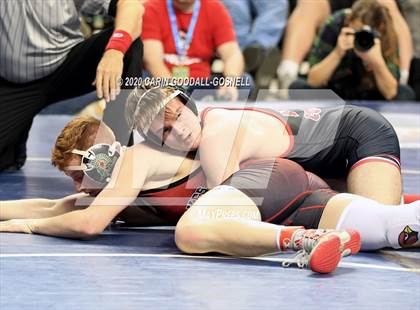 Thumbnail 2 in NCHSAA Wrestling Championship (Finals 160 lb) photogallery.