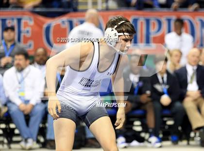 Thumbnail 2 in NCHSAA Wrestling Championship (Finals 160 lb) photogallery.
