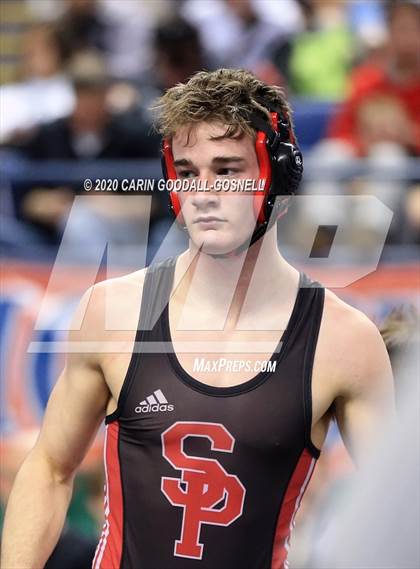 Thumbnail 2 in NCHSAA Wrestling Championship (Finals 160 lb) photogallery.