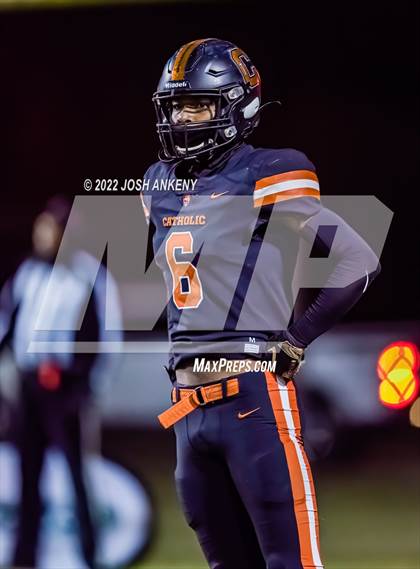 Thumbnail 1 in Archbishop Rummel @ Catholic-B.R. (LHSAA Division I Select Regional) photogallery.