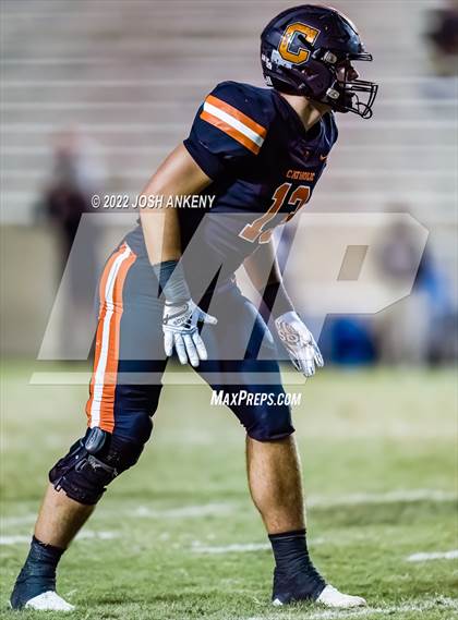 Thumbnail 2 in Archbishop Rummel @ Catholic-B.R. (LHSAA Division I Select Regional) photogallery.