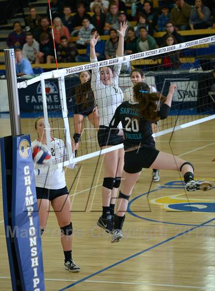Thumbnail 2 in Archbishop Mitty vs. Santiago (CIF State D2 Final) photogallery.