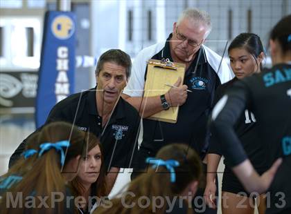 Thumbnail 2 in Archbishop Mitty vs. Santiago (CIF State D2 Final) photogallery.