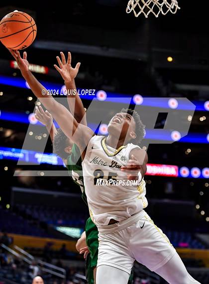 Thumbnail 2 in Notre Dame (SO) vs. De La Salle (Coastal Catholic Classic) photogallery.