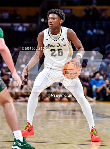Thumbnail 2 in Notre Dame (SO) vs. De La Salle (Coastal Catholic Classic) photogallery.