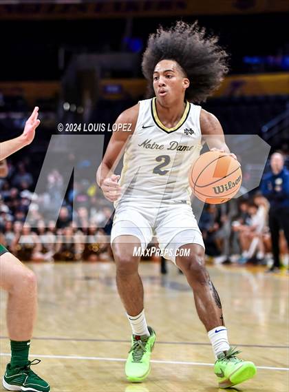 Thumbnail 1 in Notre Dame (SO) vs. De La Salle (Coastal Catholic Classic) photogallery.