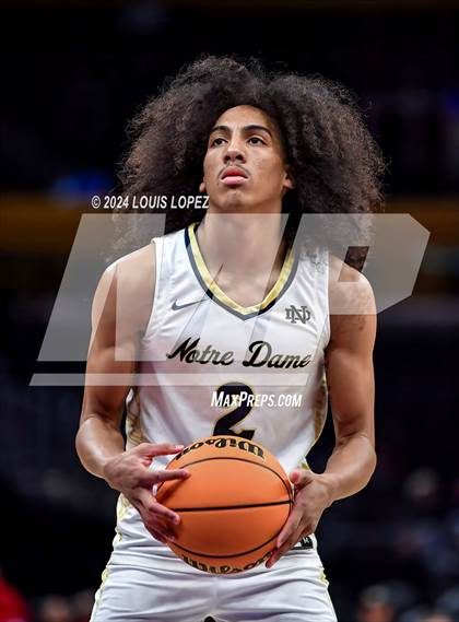 Thumbnail 2 in Notre Dame (SO) vs. De La Salle (Coastal Catholic Classic) photogallery.