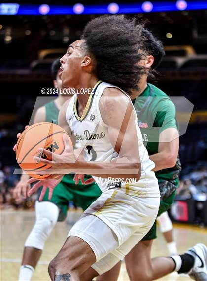 Thumbnail 1 in Notre Dame (SO) vs. De La Salle (Coastal Catholic Classic) photogallery.