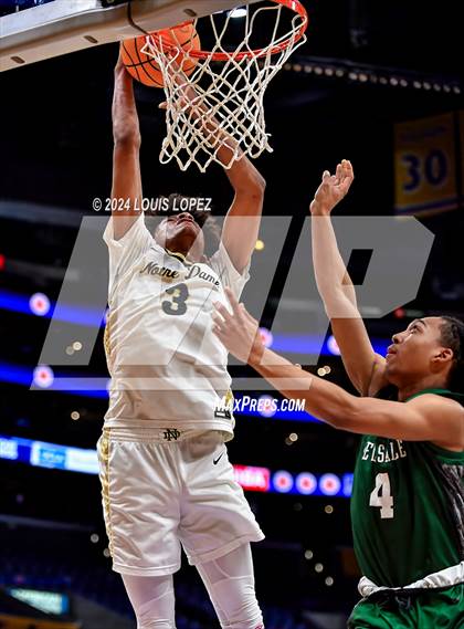 Thumbnail 1 in Notre Dame (SO) vs. De La Salle (Coastal Catholic Classic) photogallery.