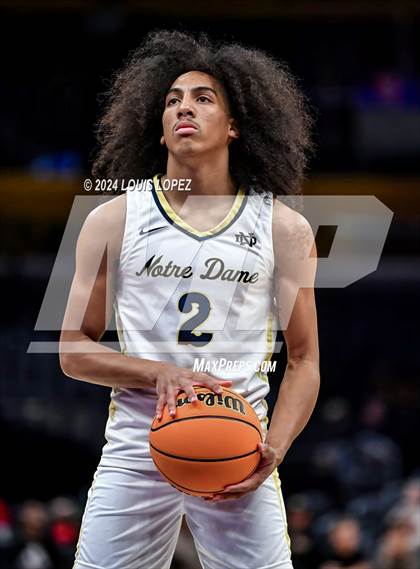 Thumbnail 1 in Notre Dame (SO) vs. De La Salle (Coastal Catholic Classic) photogallery.