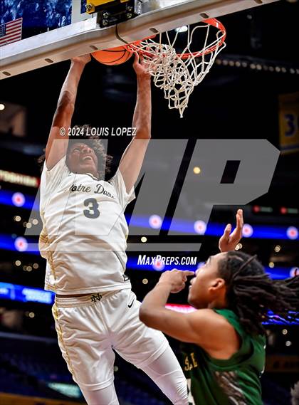 Thumbnail 2 in Notre Dame (SO) vs. De La Salle (Coastal Catholic Classic) photogallery.