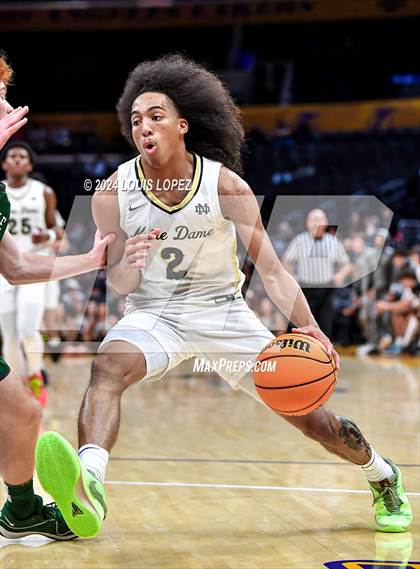 Thumbnail 2 in Notre Dame (SO) vs. De La Salle (Coastal Catholic Classic) photogallery.