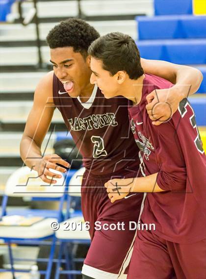 Thumbnail 3 in Pinewood vs Eastside College Prep (CIF CCS D5 Semifinal) photogallery.