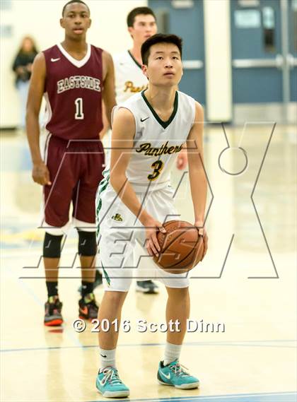 Thumbnail 3 in Pinewood vs Eastside College Prep (CIF CCS D5 Semifinal) photogallery.
