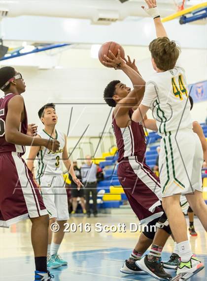 Thumbnail 1 in Pinewood vs Eastside College Prep (CIF CCS D5 Semifinal) photogallery.