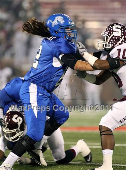 Thumbnail 3 in Tyler vs. Sherman (4A Division 1 Region 2 Quarterfinals) photogallery.