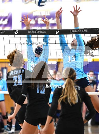 Thumbnail 2 in Mercy vs. Marymount (Durango Fall Classic) photogallery.
